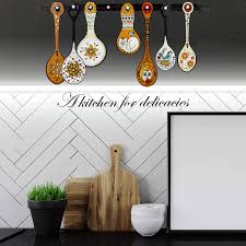 HEUREKA I Love The Kitchen Transparent Oil Proof Cooktop Tile Wall Sticker size 60x90 nc030