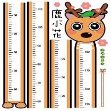 Kids Height Wall Chart Kids Growth Height Chart - Wooden ..size 50x70 sk6090