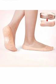 1 Pair Full Length Silicone Gel Moisturizing Socks Foot Care Protector Cracked Heel Socks