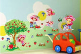 Pin by Carol Liebst on Strawberry shortcake nursery | Girl nursery room, Bedroom themes, Home decor decals