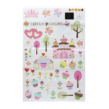 Princess Castle HOT SELL New Glow In Dark Removable Wall Stickers Kids Room Decor Art Deca  size 60x90