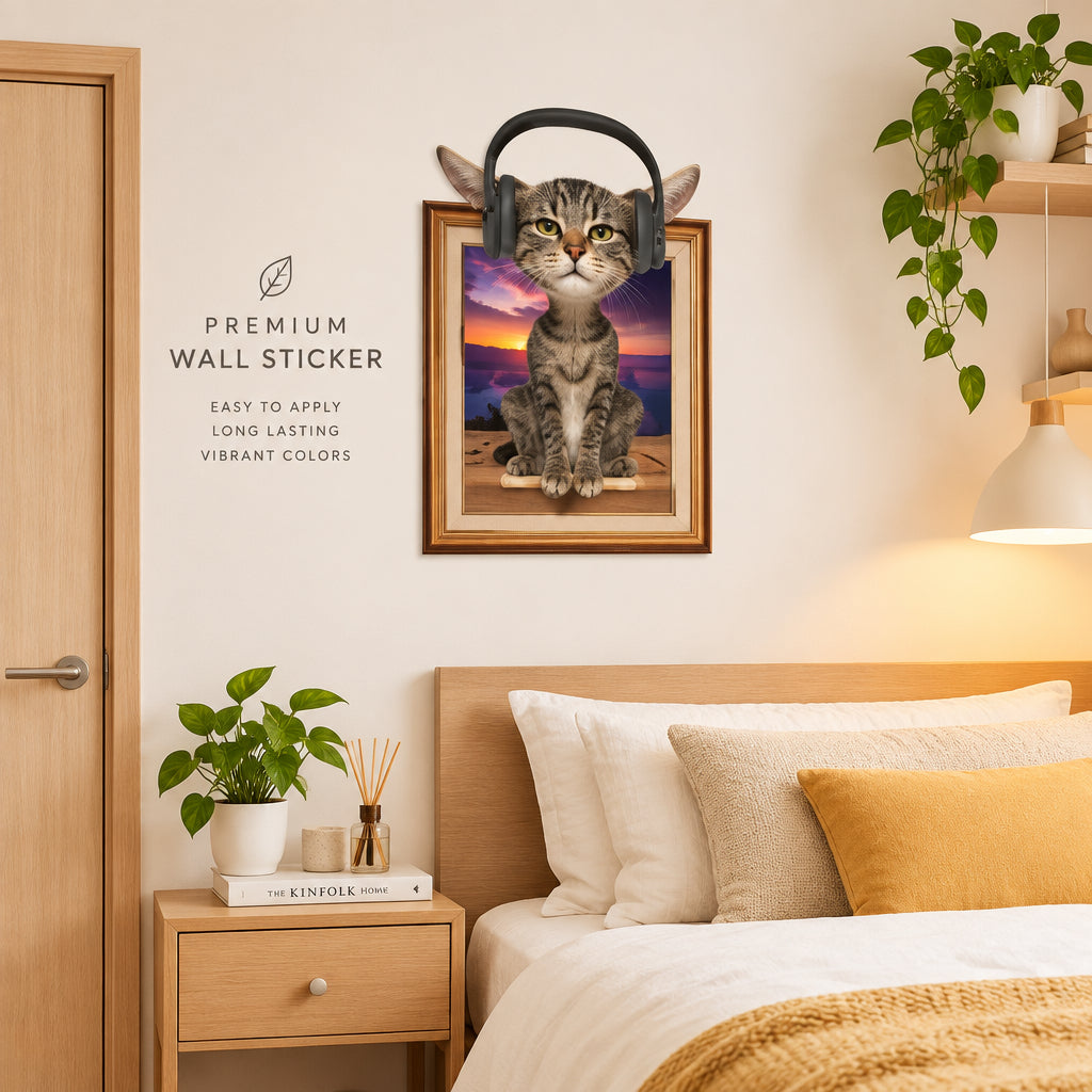 Wall Stickers Cartoon Animals size 60x90 sk9215n  kids Sticker