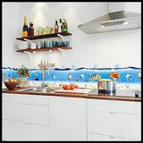 AY917 Finding Nemo Removable Sticker 60x90cm Cartoon Bathroom Decor Occean World Wall Corner Line Cling 6% off total if 2lots