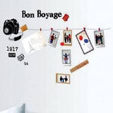 Wall Sticker SX16 Photo Camera Relaxing DIY Wallpaper Interior Sheet Removable Sticker Free Shipping size 50x70 dm570137