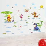 Winnie the Pooh wall stickers size 50x70 ay7058