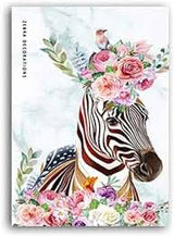 Wall Sticker SK9285-Flower and Zebra 60X90