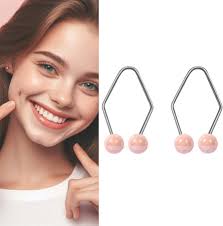 fashion mania 2 Pcs Dimple Makers, Dimple Trainer for the Face, Dimple Maker for Cheeks, Smile Exerciser, Smile Makers, Develop Natural Dimples