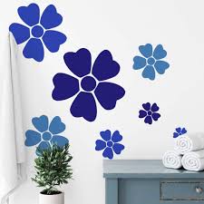 Flower Big Medium Small Mirror Stickers for Wall, 3D Mirror Wall Stickers, Acrylic Wall Stickers, Wall Stickers  size 20x40