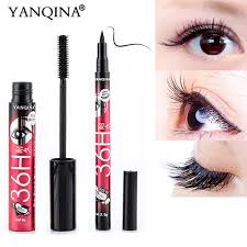 yanqina 36h liner mascara 2 in 1