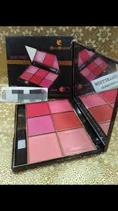 Kiss Touch 6 Color Makeup Blush On Kit blusher palette  ktbkmiz5b-g