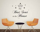 DOTUIARG Toilet Stickers Bathroom Home Decoration Vinyl Decals Waterproof Wall Sticker size 20x30cm dz020