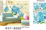 All Decorative Wall Paper Floral Wallpaper Wall Sticker for Home Décor, Living Room, Bedroom, Hall, Kids Room, Play Room(Self Adhesive Vinyl,Water Proof size 50x70 xy8080