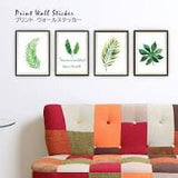 Botanical Frame Wall Decals - Custom Greenery Stickers for Dining & Bedroom size 50x70 sk7132