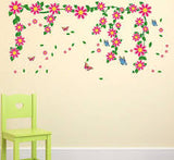 BIG BOOM® Flower Pattern Family Home Removable Wall Sticker Mural Decor size 70x50cm dlx513