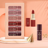 6 Pcs High Pigmented Lipstick Pack – Creamy Formula, Multicolor Shades, Long-Lasting, Smooth &amp; Vibrant Finish for Everyday Wear and Special Occasions