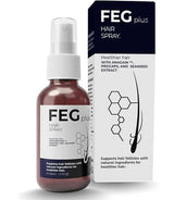 FEG PLUS Beard &amp; Hair Growth Serum Spray Powered by Nature for Visible Results | Best Quality Hair Growth Spray - Hair Serum - 50 ml