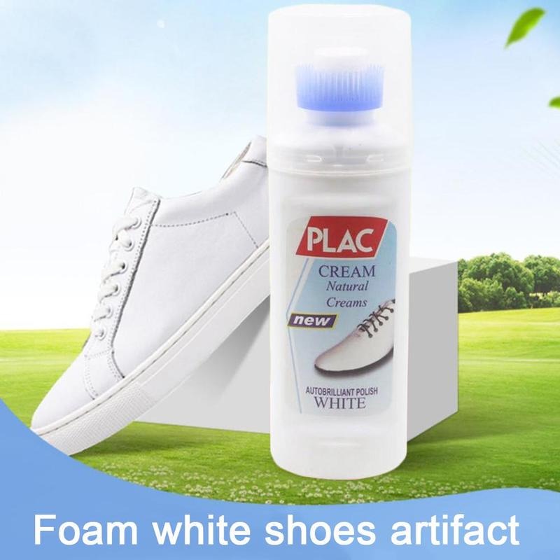 PLAC White Shoe Polish Spray – Magic Instant Cleaner for White Shoes (250ml)