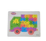 Wooden Alphabet Puzzle Board – Premium A-Z English Letters Learning Toy for Kids, Early Literacy, Cognitive Development, and Creative Play