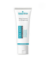 Gluta White Facewash 100ml – Brightening &amp; Deep Cleansing Formula for Clear, Glowing Skin, Gentle on All Skin Types, Daily Use Quality Face Wash