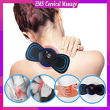 Portable EMS Mini Electric Massager Patch – Muscle Pain Relief for Neck, Back, Arms &amp; Full Body