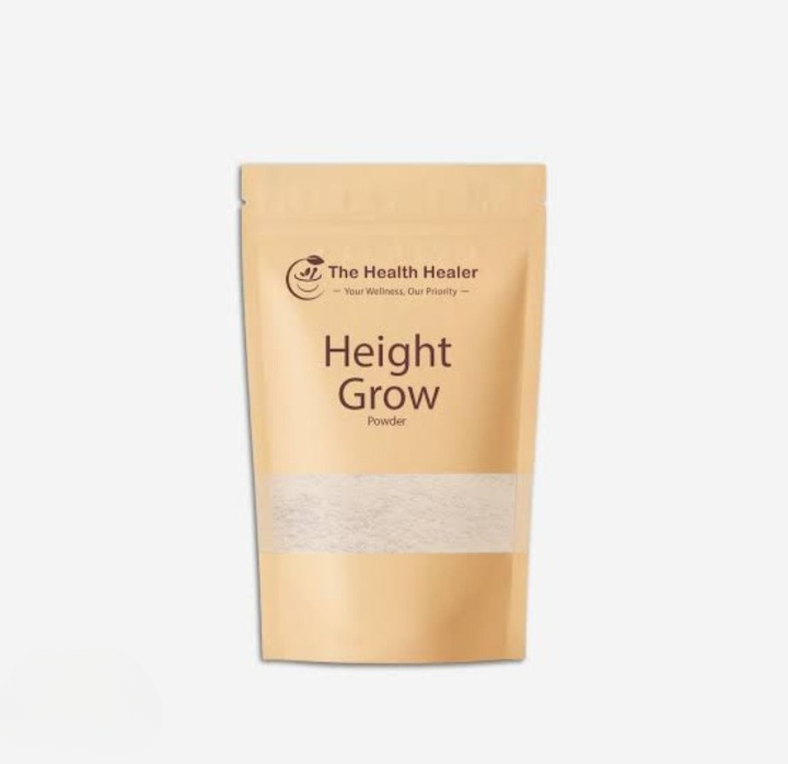 The Health Healer Height Grow Powder – 100% Natural Height Increase Supplement - 100G