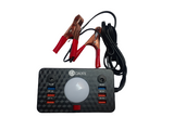 Dany C-1 Clipper Charger | 6 USB Ports | LED Light | DC Solar Mobile Charger | USB Battery Clamp | Power Cable | Short Circuit &amp; Overload Protection - DC Mobile Charger - Original