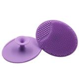 Soft Silicone Face Cleansing Brush Pad – Gentle Facial Washing &amp; Exfoliating Massage Tool for Deep Pore Cleansing | Blackhead Removal &amp; Skin Care | Soft Silicone Face Massager - (Random Colors)