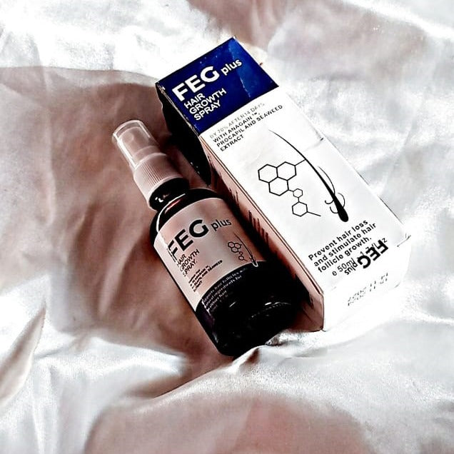 FEG Plus Hair Growth Spray – Stimulate Follicles, Reduce Hair Fall, and Encourage Thicker, Healthier Growth 60ML