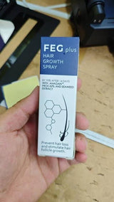 FEG Plus Hair Growth Spray – Stimulate Follicles, Reduce Hair Fall, and Encourage Thicker, Healthier Growth 60ML