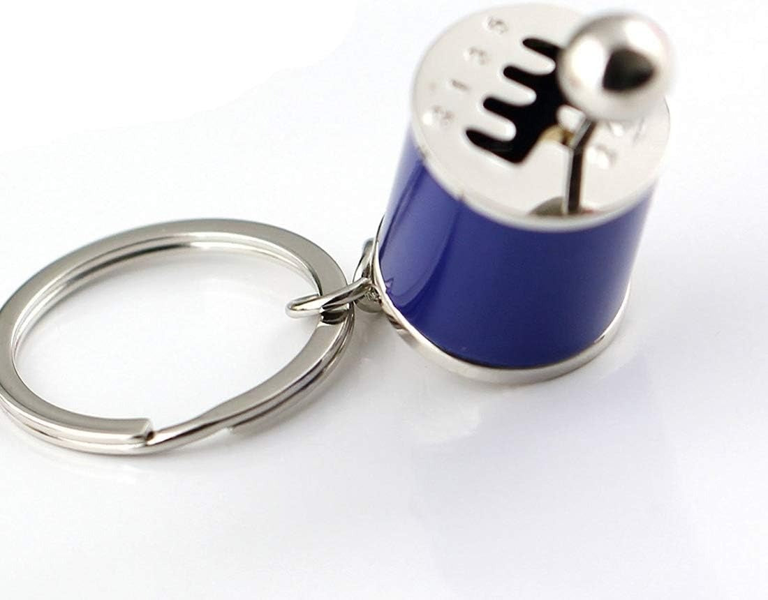 Car Gearbox Manual Transmission Lever Keychain – Metal Pendant Keyring | Key-Chain For Bikes &amp; Cars - Random Color
