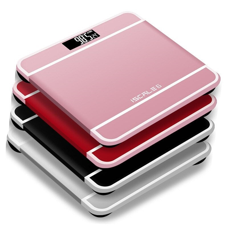 180kg Digital Body Weight Scale – Precision Electronic Weighing Machine with High Accuracy, Cell Operated Bathroom &amp; Personal Health Scale(Random Color)