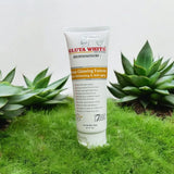 Gluta White 100% Natural Skin Whitening &amp; Anti-Aging Face Wash 100g – Gentle Cleanser for Bright, Smooth &amp; Youthful Skin