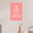 Generic English Sentences Cake Pattern Household Removable Wall Sticker Wallpaper Decor size 60x90   df5207