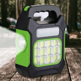 Solar Camping Lantern with Power Bank Function, JY-978D / Portable Rechargeable Lantern (Random color)