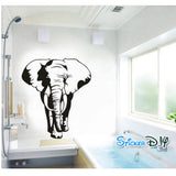 wall sticker, large elephant design  size 60x90 nc020