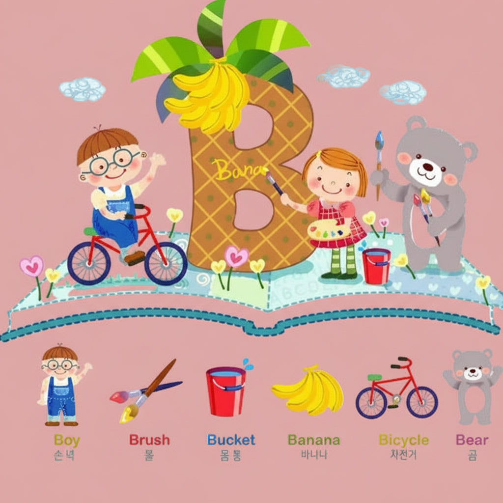Gadgets Wrap Children's Cartoon Characters Recognize Letters Posted The Children Room Household Adornment Wall Stick  size 45x60 ay985