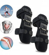 Join Support Knee Pad Breathable Non slip Power Lift Spring Force Knee Booster Tendon Brace Band  Pair