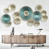 JAAMSO ROYALS European Style Decorative Umbrella Flower Design Vinyl Room Bedroom  Home Décor Wall Sticker GS9872 Size:60x90cm