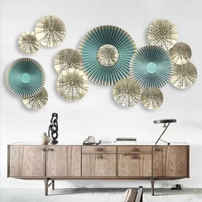 JAAMSO ROYALS European Style Decorative Umbrella Flower Design Vinyl Room Bedroom  Home Décor Wall Sticker GS9872 Size:60x90cm