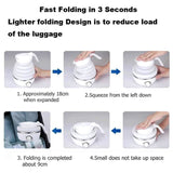Portable &amp; Foldable Electric Kettle Easy To Carry (Random Colour)
