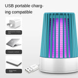 Electric Shock UV Mosquito Killer Lamp - USB Bugs Zapper Light, Non Toxic and No Radiation Lamp(random color )