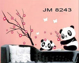 Cartoon Panda Wall Sticker JM8243