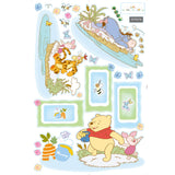 Winnie the Pooh with friends Children's wall sticker size 60x90 df5076
