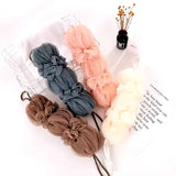 Premium Exfoliating Loofah Sponge – Long Handle Shower Pouf for Body &amp; Back Scrubbing (Random Color))