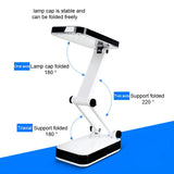 DP LED 666 - Portable Folding LED Desk Lamp with Adjustable Brightness – Travel-Friendly Study &amp; Reading Light