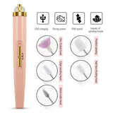 5 IN 1 Professional Manicure Nail | Salon Nail Finishing Touch | Nail Grinding, Burnishing Machine | Full Manicure and Pedicure Tool
