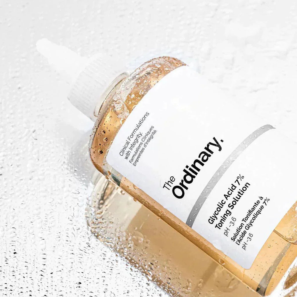 The Ordinary Glycolic Acid 7% Toning Solution – Exfoliating Face Toner for Radiant Skin, Removes Dead Skin Cells, Brightens &amp; Smoothens, 240ml
