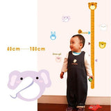 Wall sticker, height chart, kids' room, animal wallpaper sticker, wall sticker, interior sticker, cat, cute, birthday, kids' room, Disney size 45x60 ay623