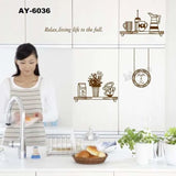 AY6036 Relaxing Life wall sticker