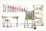 Ay642 Buy Cartoon Animal Multiplication Table Wall Sticker Multicolou centimeter in Saudi Arabia Cartoon Animal Multiplication Table Wall Sticker